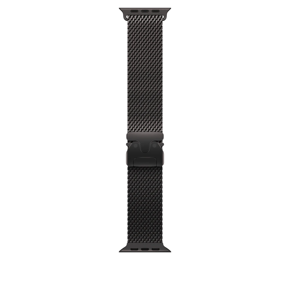 רצועה ל-Apple Watch 49mm Black Titanium Milanese Loop - Small | MXKF3ZM/A