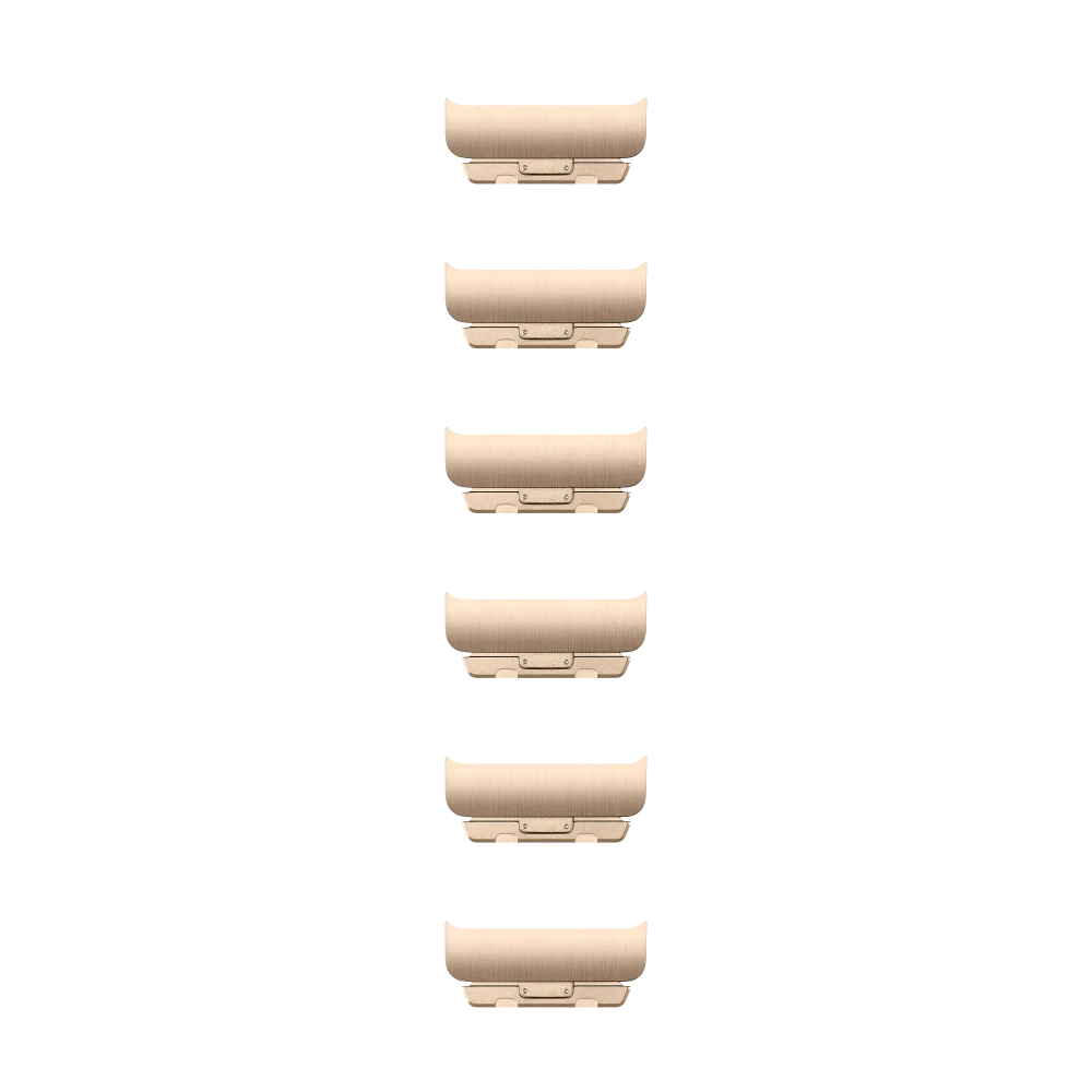 רצועה ל-Apple Watch 46mm Gold Link Bracelet Kit | MXMJ3ZM/A
