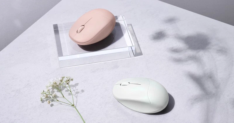 מקלדת או עכבר ASUS ASUS Fragrance Mouse MD101 / Ergonomic Design / BT 5 / 2.4GHz / Long Battery Life / 1600dpi / Pink | 90XB08U0-BMU010