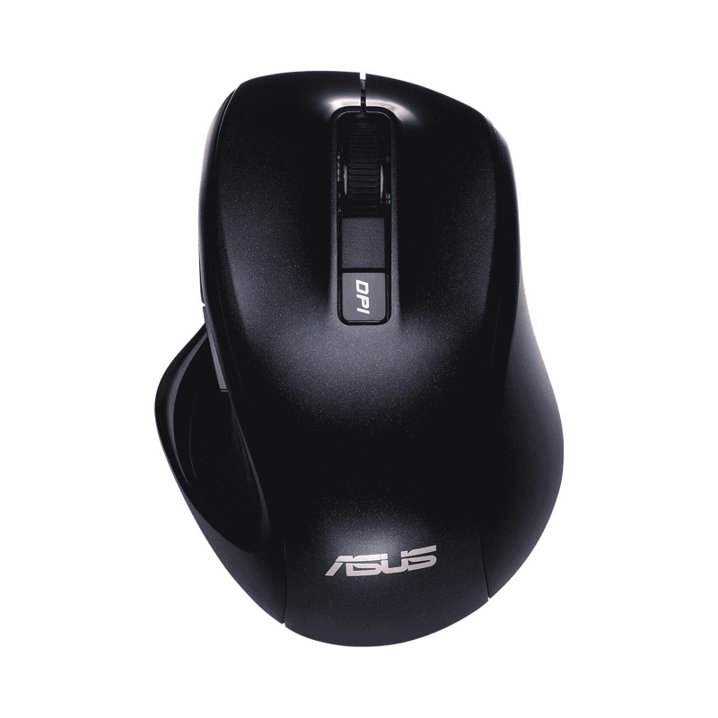 מקלדת או עכבר ASUS ASUS MW202 / Silent & Ergonomic Wireless Mouse / 2.4GHz / 4000dpi / Golden | 90XB066N-BMU020