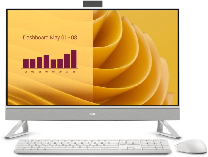 מחשב All‑in‑One Dell Dell 27 All-in-One EC27250 AIO 27.0 FHD /i5-1334U/16GB/512SSD/Intel Graphics/WIFI/W11Pro/3YOS | EC27250-5772