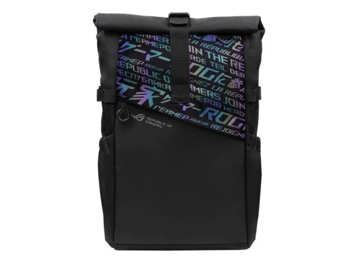 תיק למחשב ROG ROG BP4701 Gaming Backpack/ Up To 17" / Holographic Reflective Logo Design / Water-Repellent /Black | 90XB06S0-BBP050