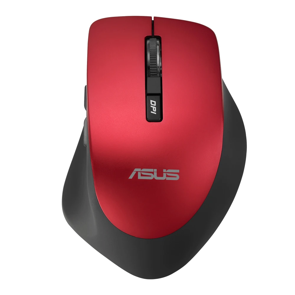 מקלדת או עכבר ASUS ASUS WT425 / Ergonomic Wireless Mouse / 2.4GHz / 1600dpi / Dark Gold (Maroon-Red) | 90XB0280-BMU030