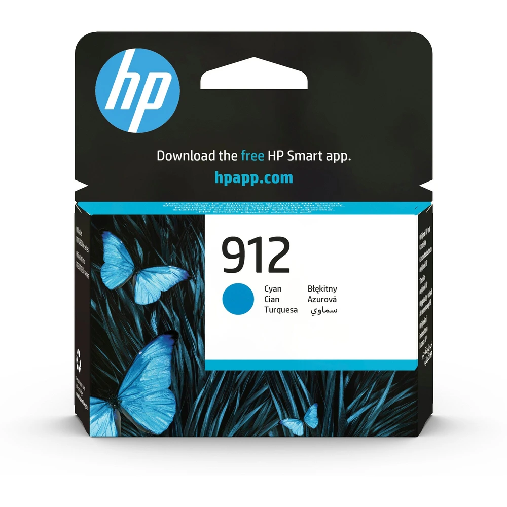 טונר או דיו ראש ראש דיו 912 ציאן 3YL77AE OJ Pro 8023 | 3YL77AE