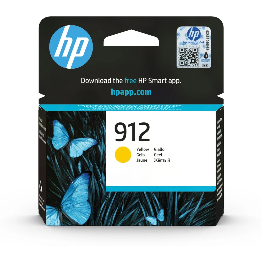 טונר או דיו ראש ראש דיו 912 צהוב 3YL79AE OJ Pro 8023 | 3YL79AE