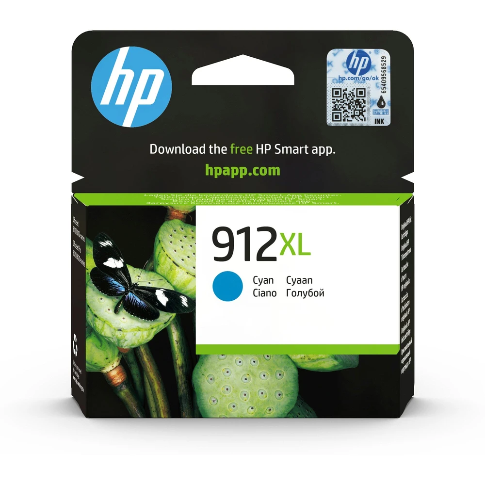 טונר או דיו ראש ראש דיו 912XL ציאן 3YL81AE OJ Pro 8023 | 3YL81AE