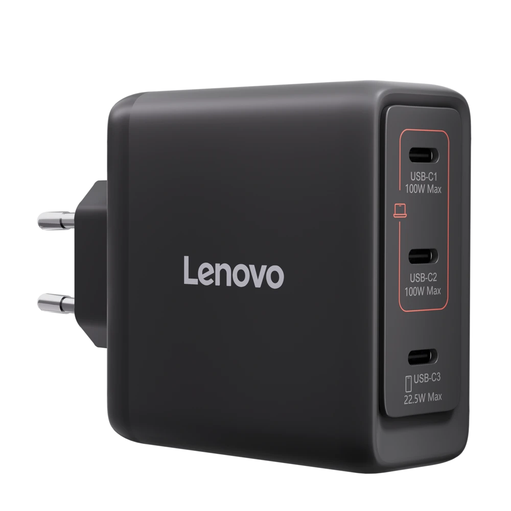 מטען או ספק כוח Lenovo LENOVO Multi-port USB-C 100W Charger | 40AW100BEU