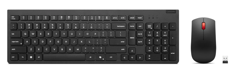 מקלדת או עכבר Lenovo Lenovo Essential Wireless Combo 2 K+M AI | 4X31R64470