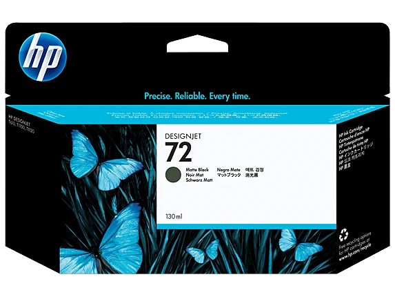 טונר או דיו מילוי מילוי 72 שחור מט 130ml מס' C9403A | C9403A