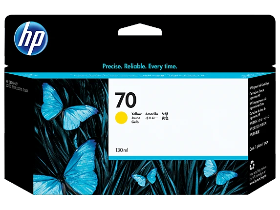טונר או דיו מילוי מילוי 70 צהוב C9454A Z-2100 | C9454A