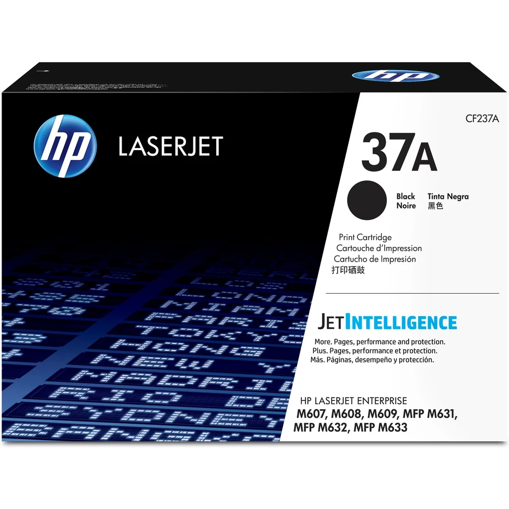 טונר HP 37A למד' M607 מקורי CF237A | CF237A
