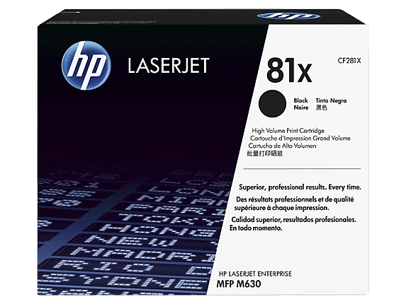 טונר לליזר HP M630 מקורי CF281X | CF281X