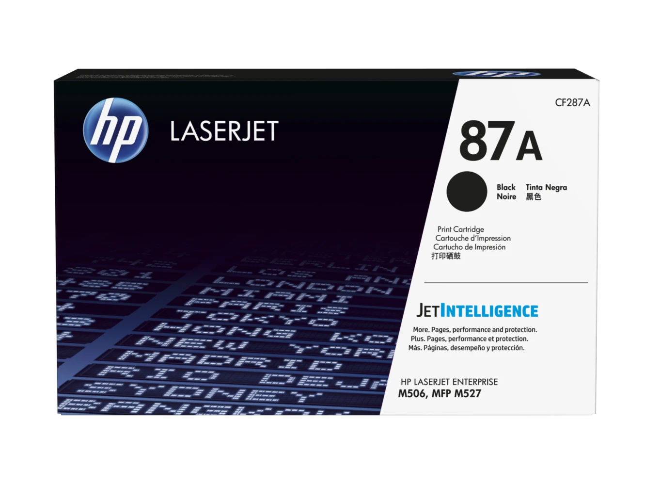 טונר HP M506 87A מקורי CF287A | CF287A