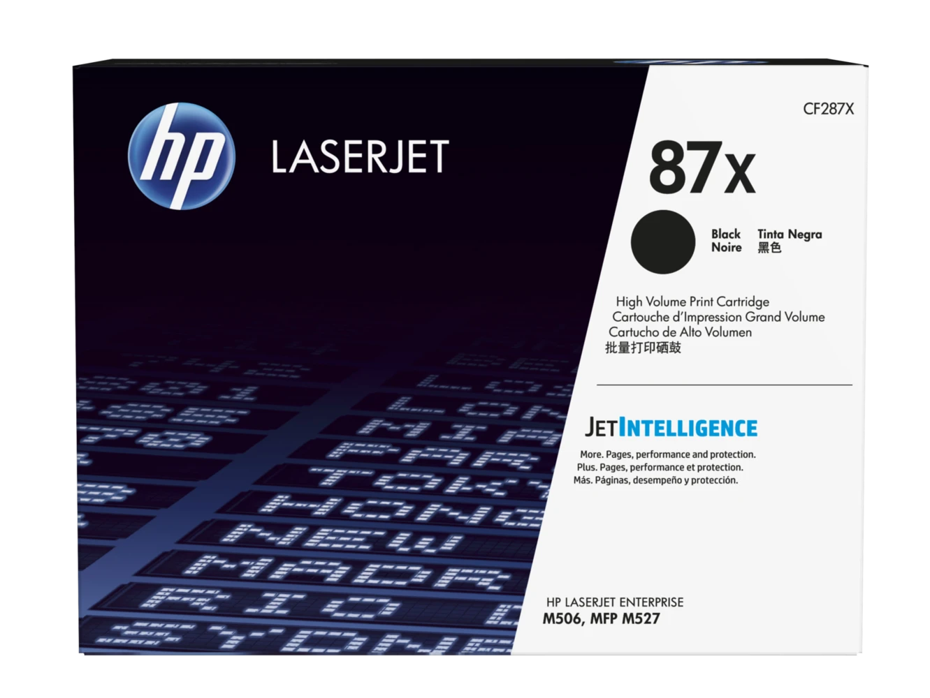 טונר HP M506 87X מקורי CF287X | CF287X