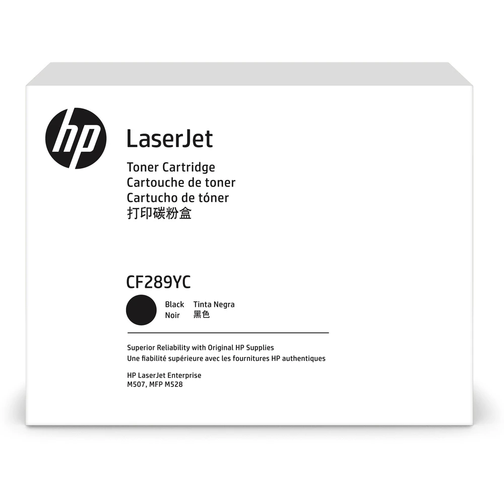טונר HP M507 SKU מקורי CF289YC | CF289YC