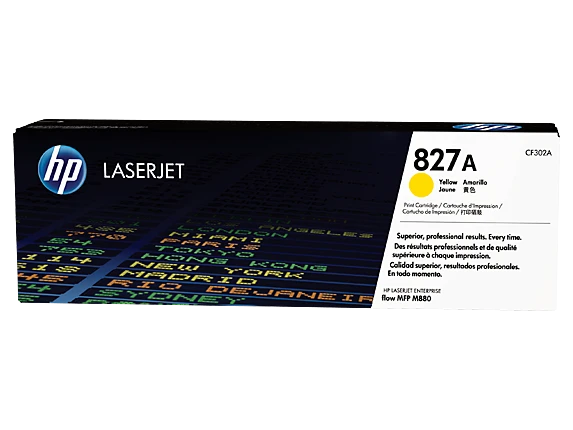 טונר HP צהוב M880 827A מקורי CF302A | CF302A