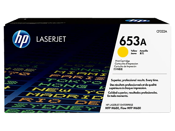 טונר HP צהוב לליזר CF322A M680 | CF322A