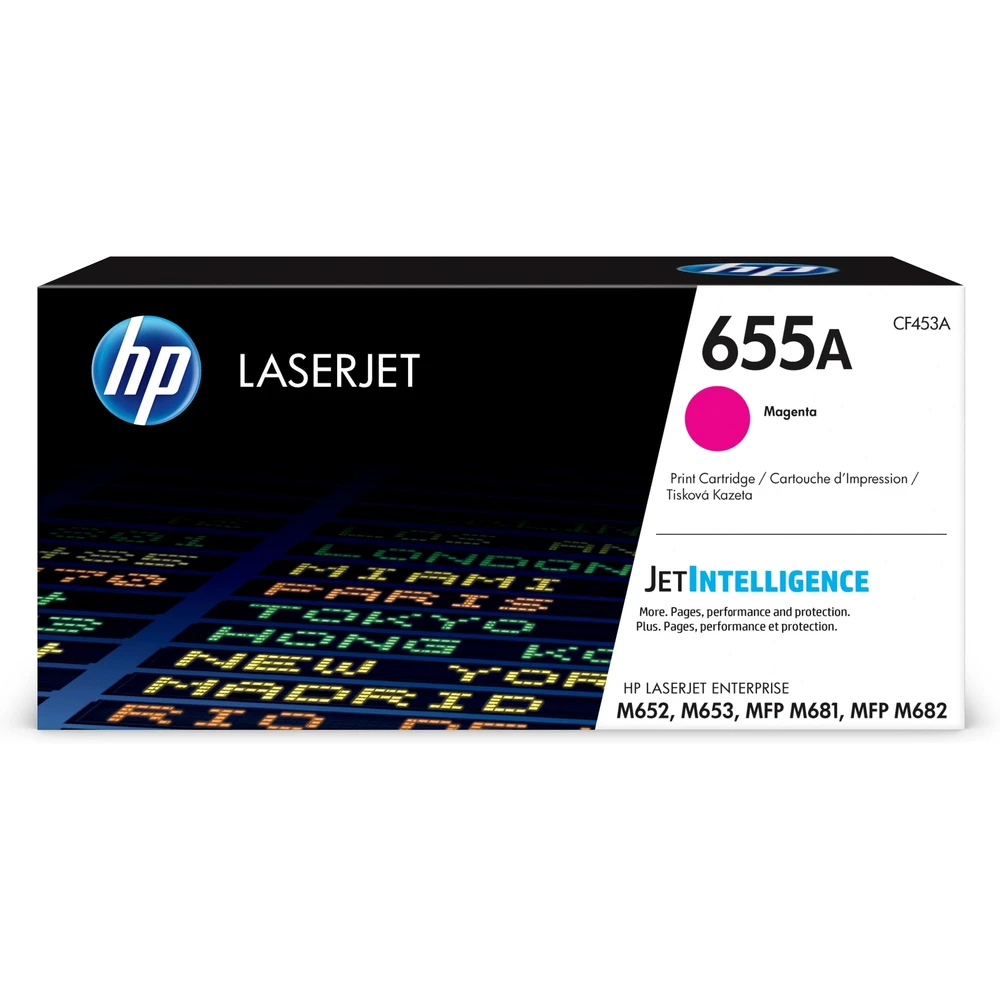 טונר HP מגנטה 655A לליזר CF453A E65050 | CF453A