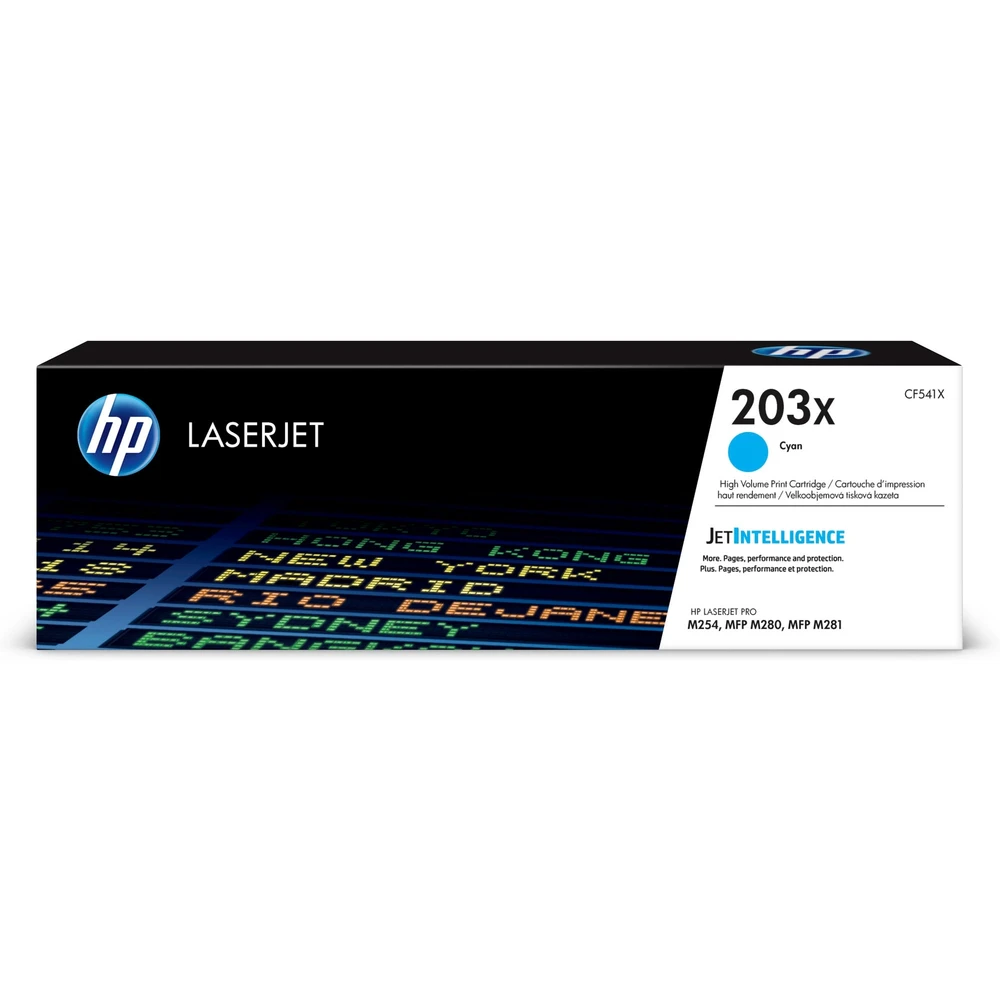 טונר ציאן M281 HP 203X מס' CF541X | CF541X