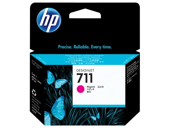 טונר או דיו HP מילוי HP 711 מגנטה CZ131A T-520/T-120 | CZ131A