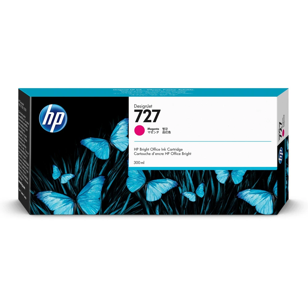 טונר או דיו HP מילוי HP XL 727 מגנטה F9J77A T-1500 | F9J77A