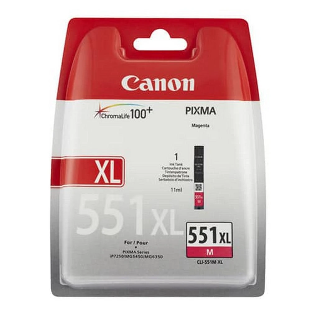 טונר או דיו מילוי מילוי קנון מגנטה CLI-551XL-M ip7250 | IHC123