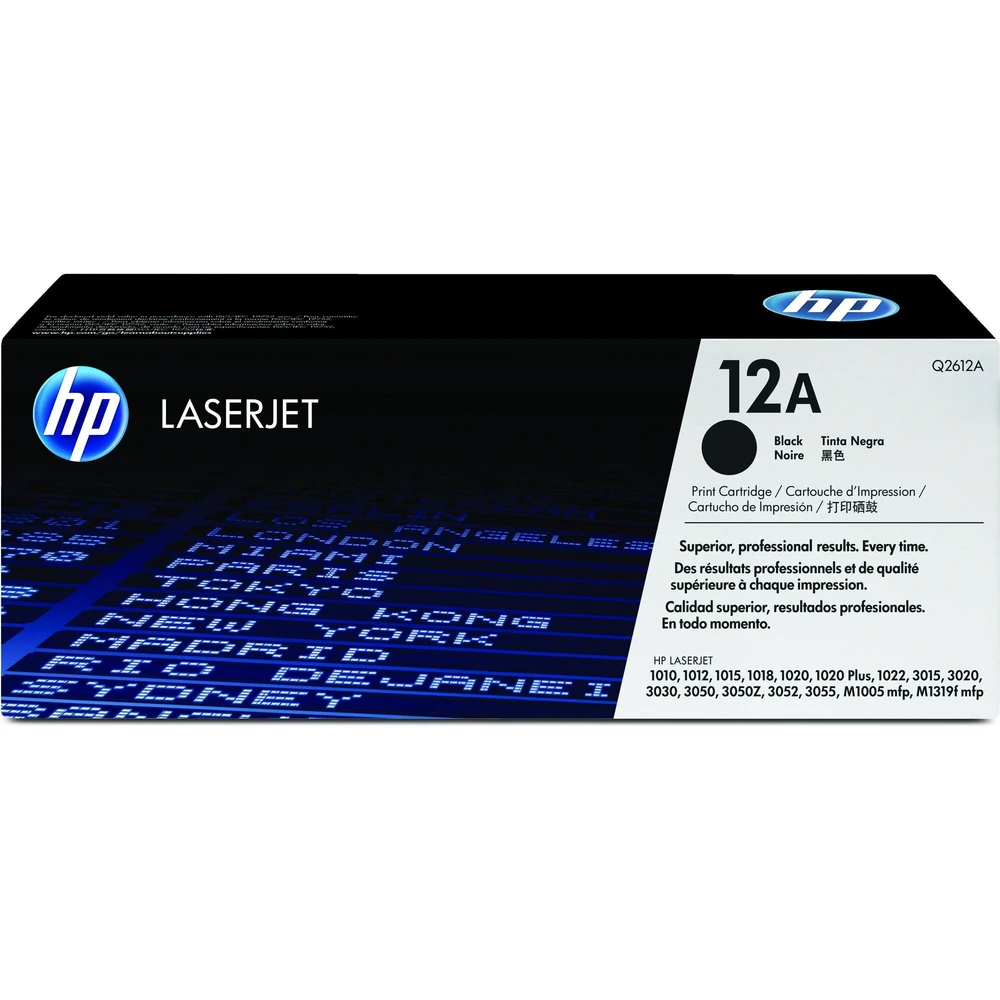 טונר HP 1010/1012 מקורי Q2612A | Q2612A