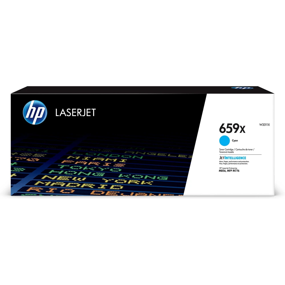 טונר HP ציאן 659X ל W2011X M856/776 | W2011X