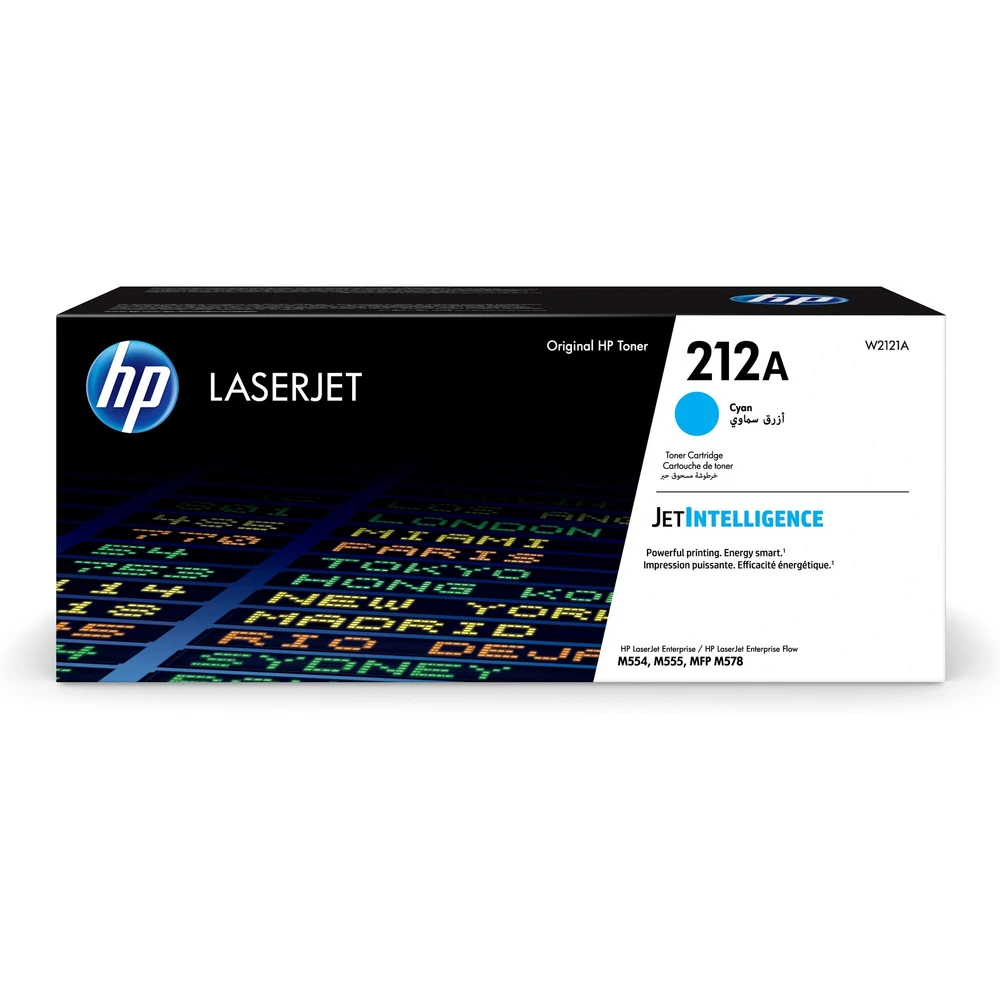 טונר 212A HP ציאן W2121A M578 | W2121A