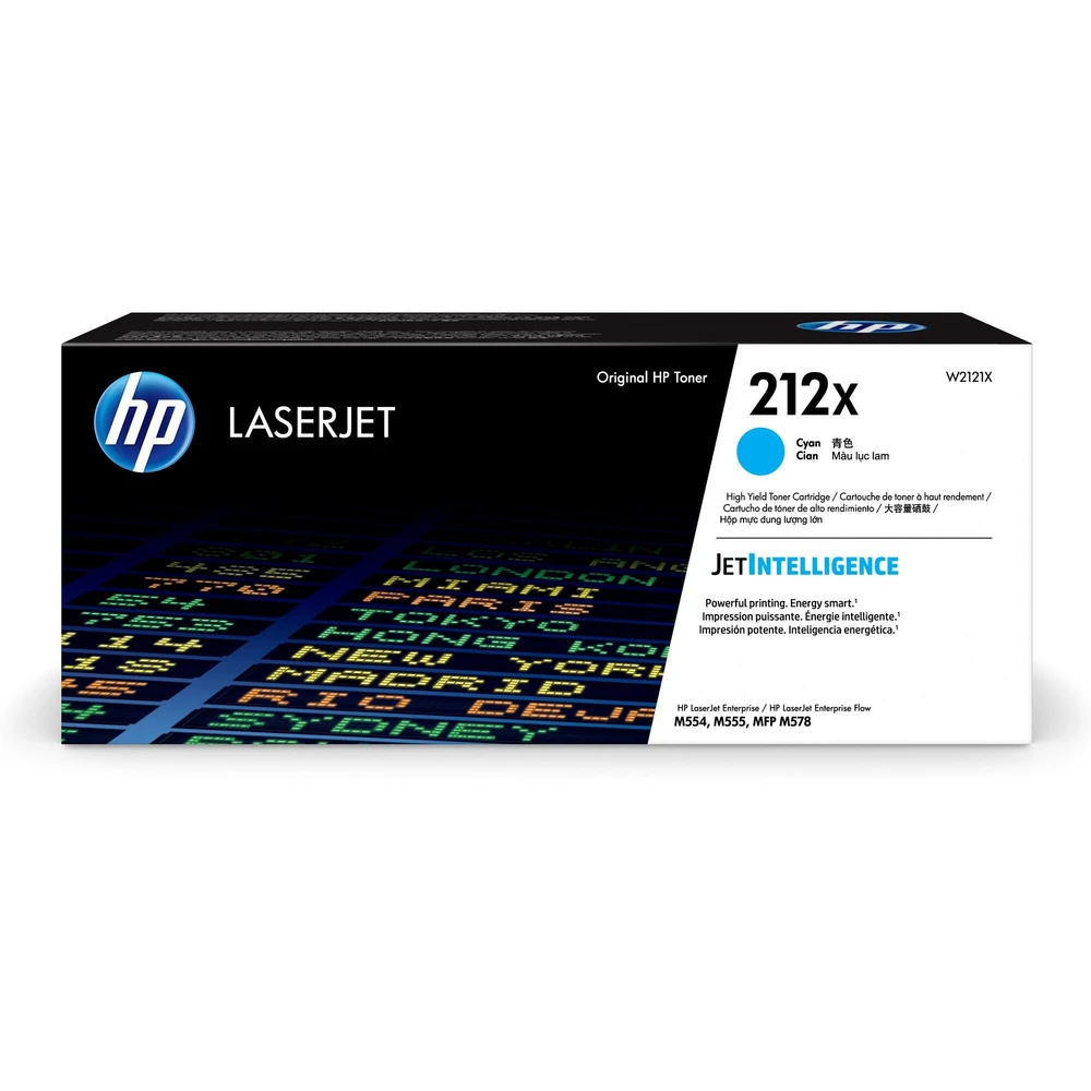 טונר 212X HP ציאן W2121X M578 | W2121X