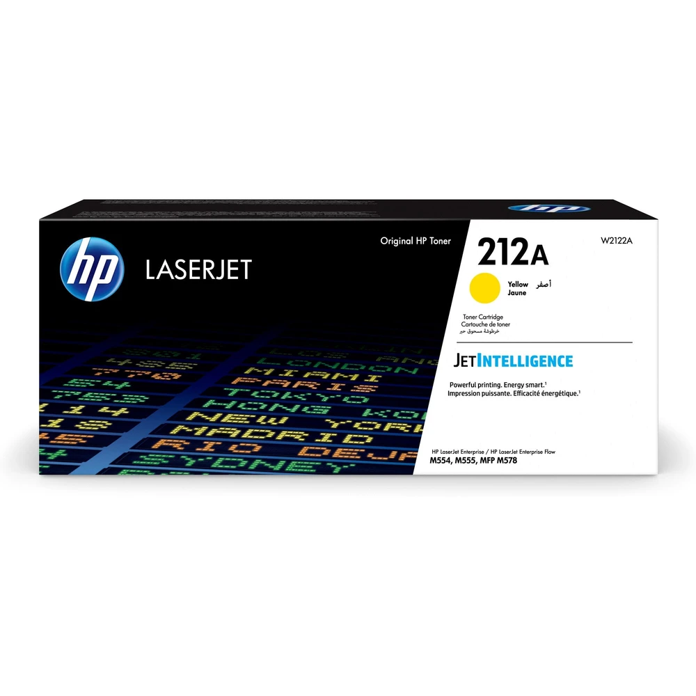 טונר 212A HP צהוב W2122A M578 | W2122A