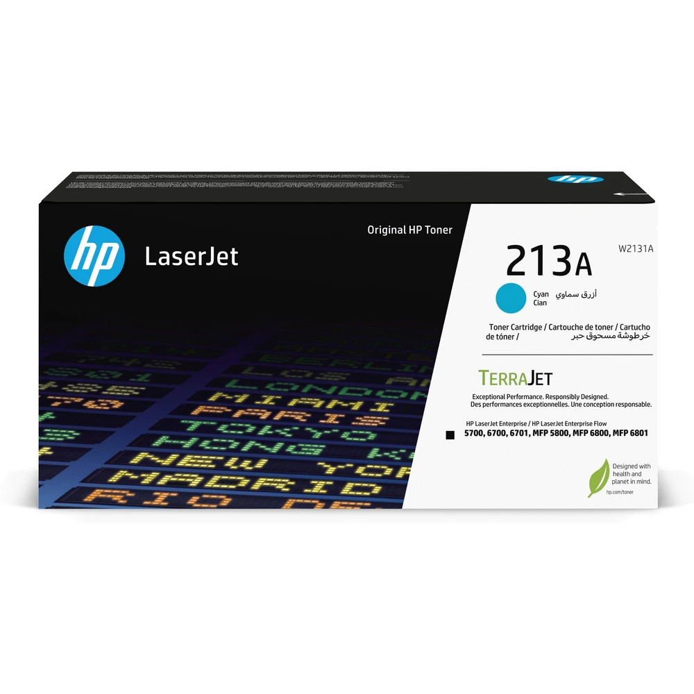 טונר 213A HP ציאן W2131A MFP 5800 | W2131A