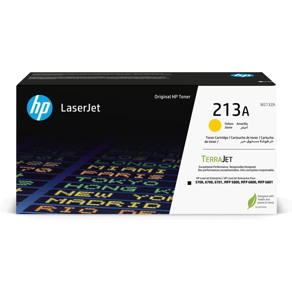 טונר 213A HP צהוב W2132A MFP 5800 | W2132A