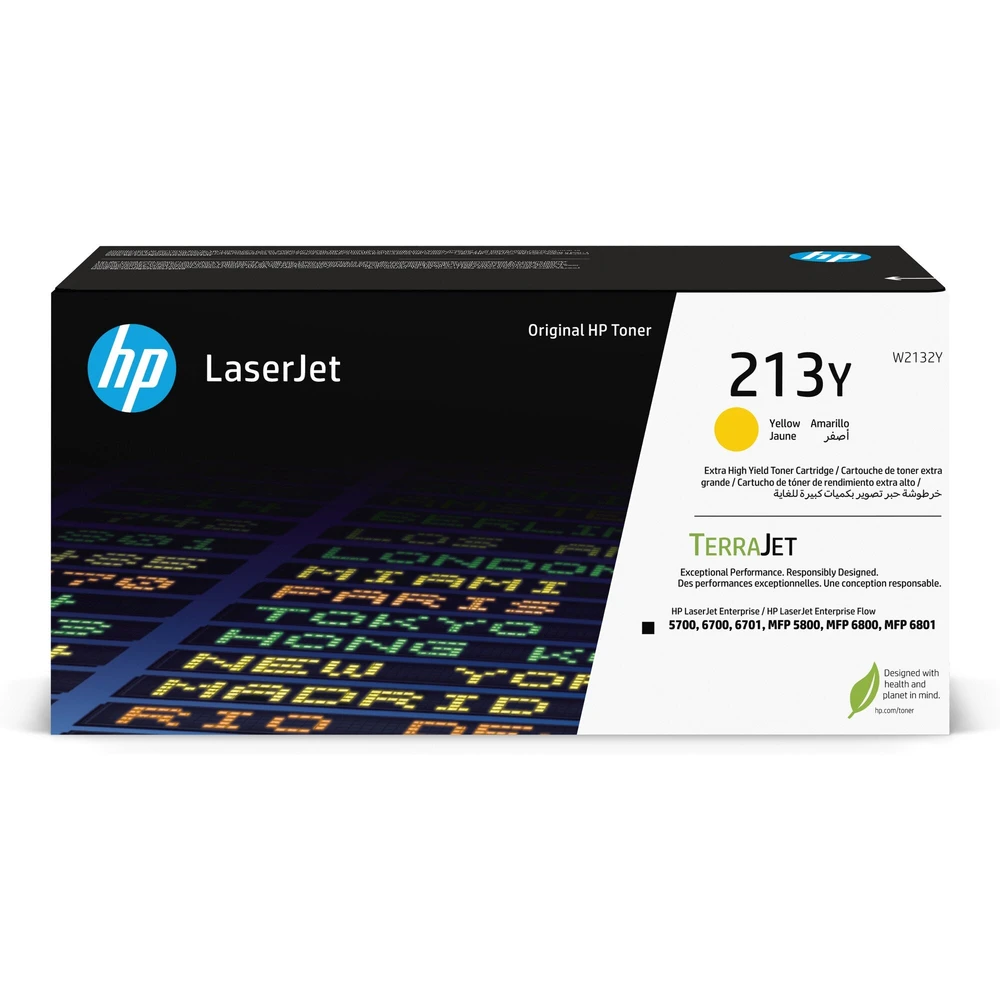 טונר 213Y HP צהוב W2132Y MFP 5800 | W2132Y