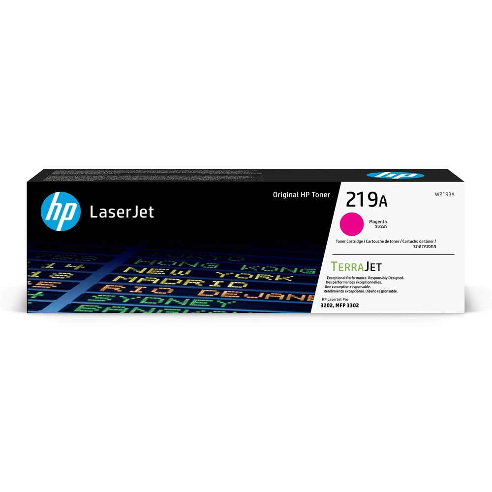 טונר HP מגנטה 219A ל W2193A Pro 3302 | W2193A