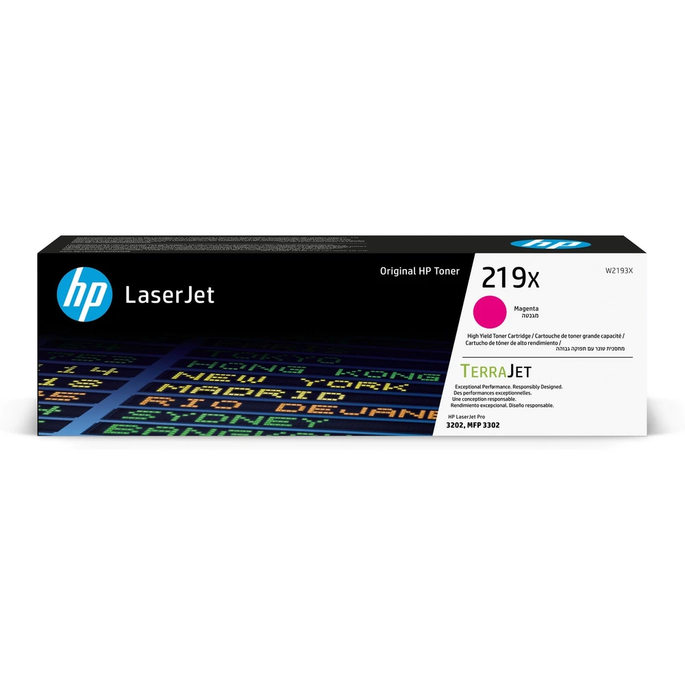 טונר HP מגנטה 219X ל W2193X Pro 3302 | W2193X