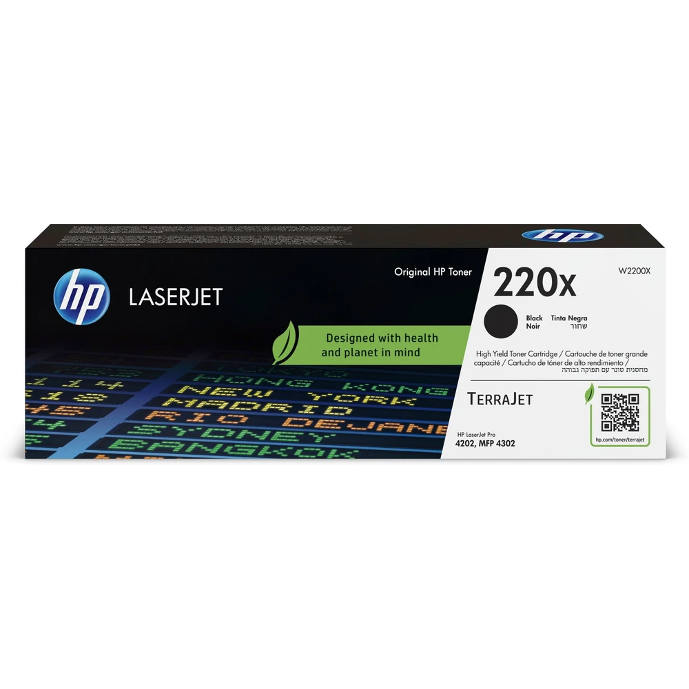 טונר 220X HP שחור W2200X M4302 HC | W2200X