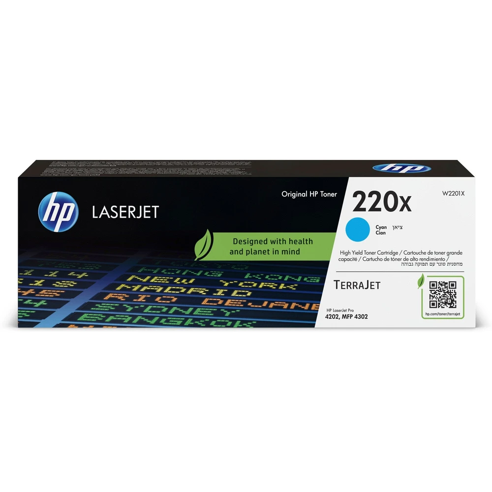 טונר 220X HP ציאן W2201X M4302 HC | W2201X