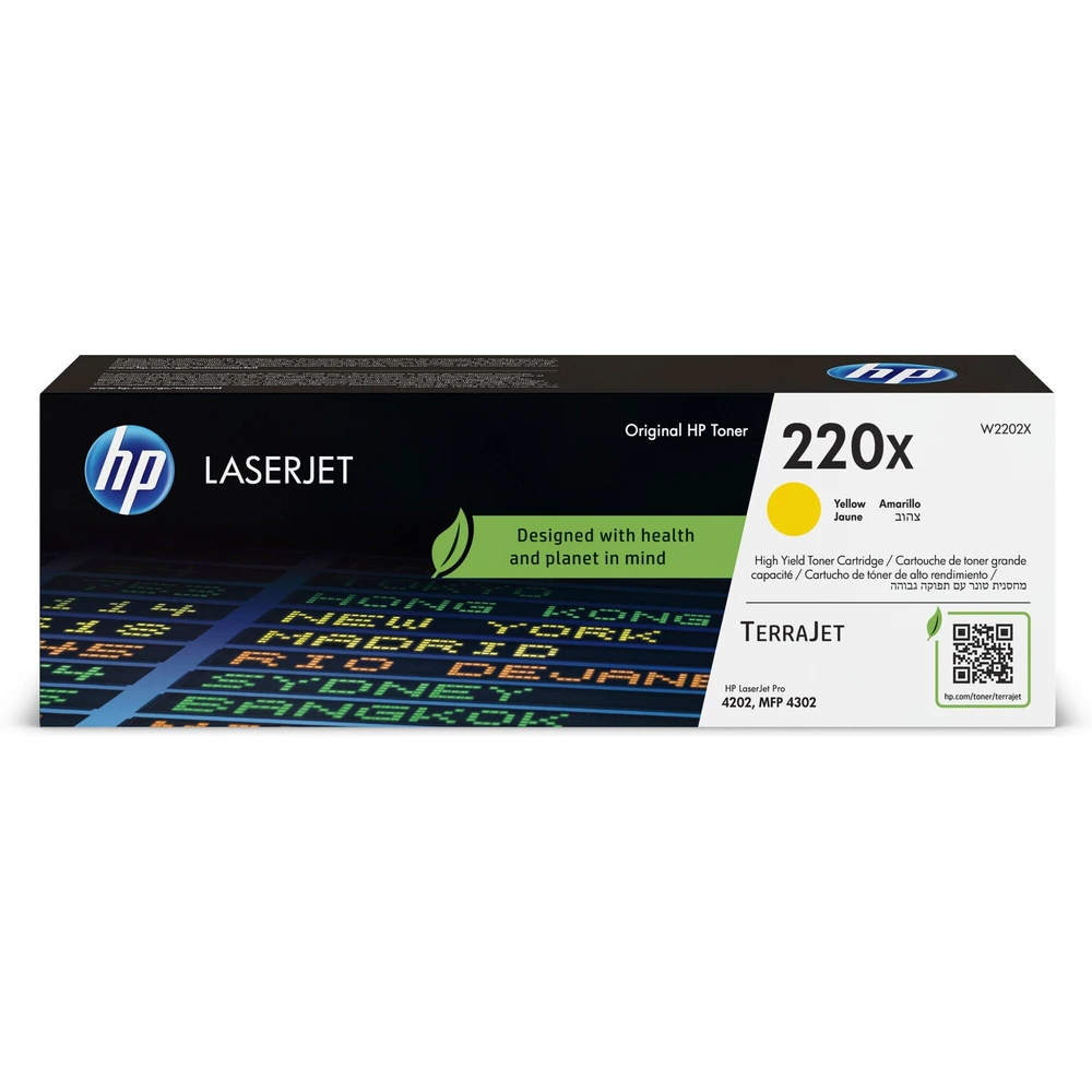 טונר 220X HP צהוב W2202X M4302 HC | W2202X