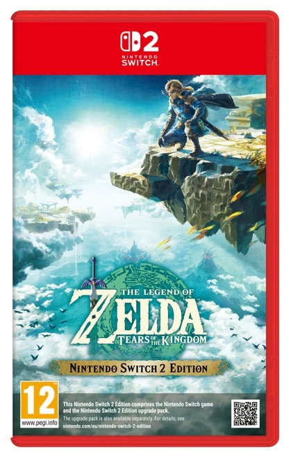אביזר גיימינג Nintendo משחק The Legend of Zelda: Tears of the Kingdom ל־Nintendo Switch 2 – מהדורת Nintendo Switch 2 | 45496312572