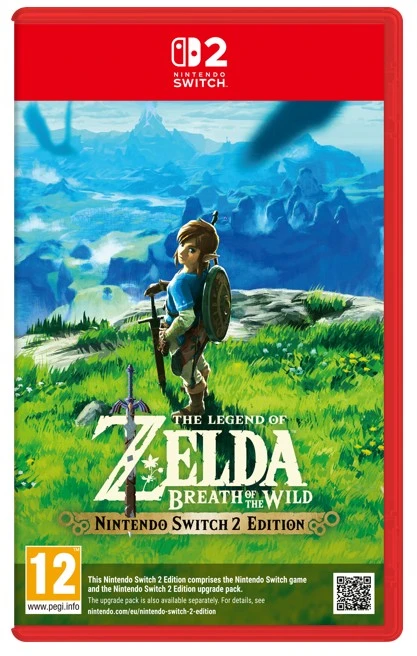 אביזר גיימינג Nintendo משחק The Legend of Zelda: Breath of the Wild ל־Nintendo Switch 2 – מהדורת Nintendo Switch 2 | 45496312664