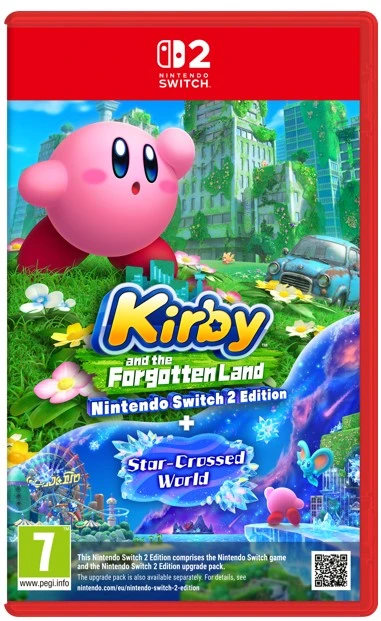 אביזר גיימינג Nintendo משחק Kirby and the Forgotten Land ל־Nintendo Switch 2 – מהדורת Nintendo Switch 2 – עותק פיזי | 45496312930