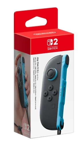 אביזר גיימינג Nintendo שלט שמאל אלחוטי – Joy-Con (L) Neon Blue ל־Nintendo Switch 2 / 45496321390 | 45496321390