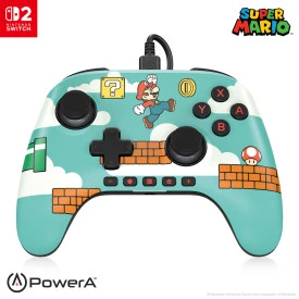 אביזר גיימינג Nintendo שלט חוטי בעיצוב Mario Time ל־Nintendo Switch 2 / NSGP0527-01 | NSGP0527-01