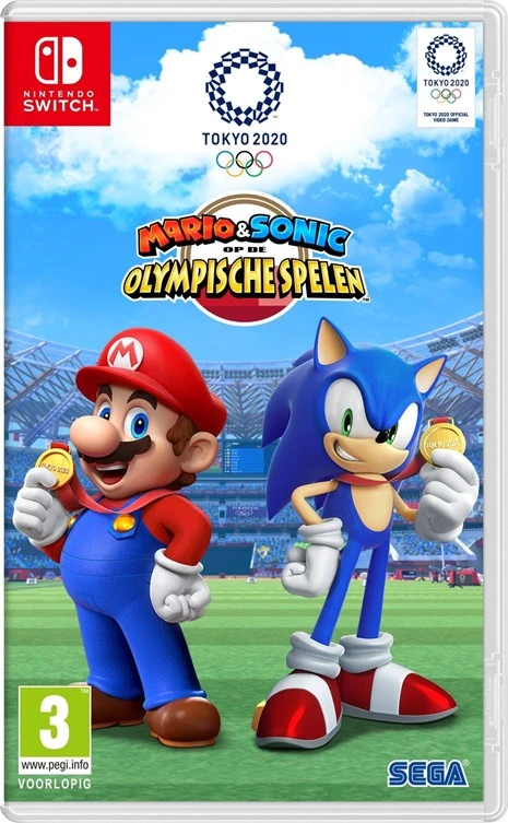 אביזר גיימינג Nintendo משחק Mario & Sonic at the Olympic Games Tokyo 2020 ל־Nintendo Switch – עותק פיזי / 45496424916 | 45496424916