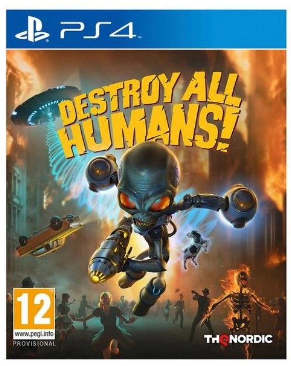 אביזר גיימינג משחק משחק Destroy All Humans! - PlayStation – עותק פיזי / 9120080074683 | 9120080074683