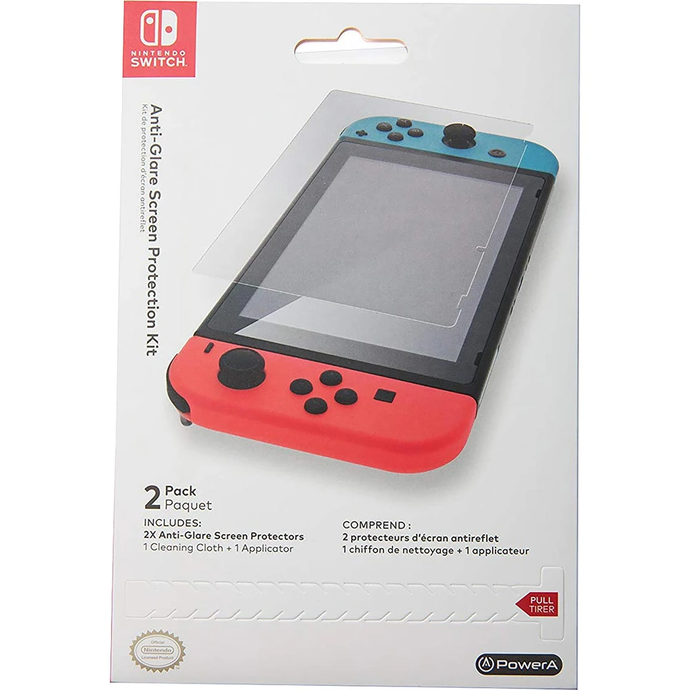 כיסוי או מגן PowerA PowerA NSW Anti-glare Screen Protectors / 1502717-01 | 1502717-01