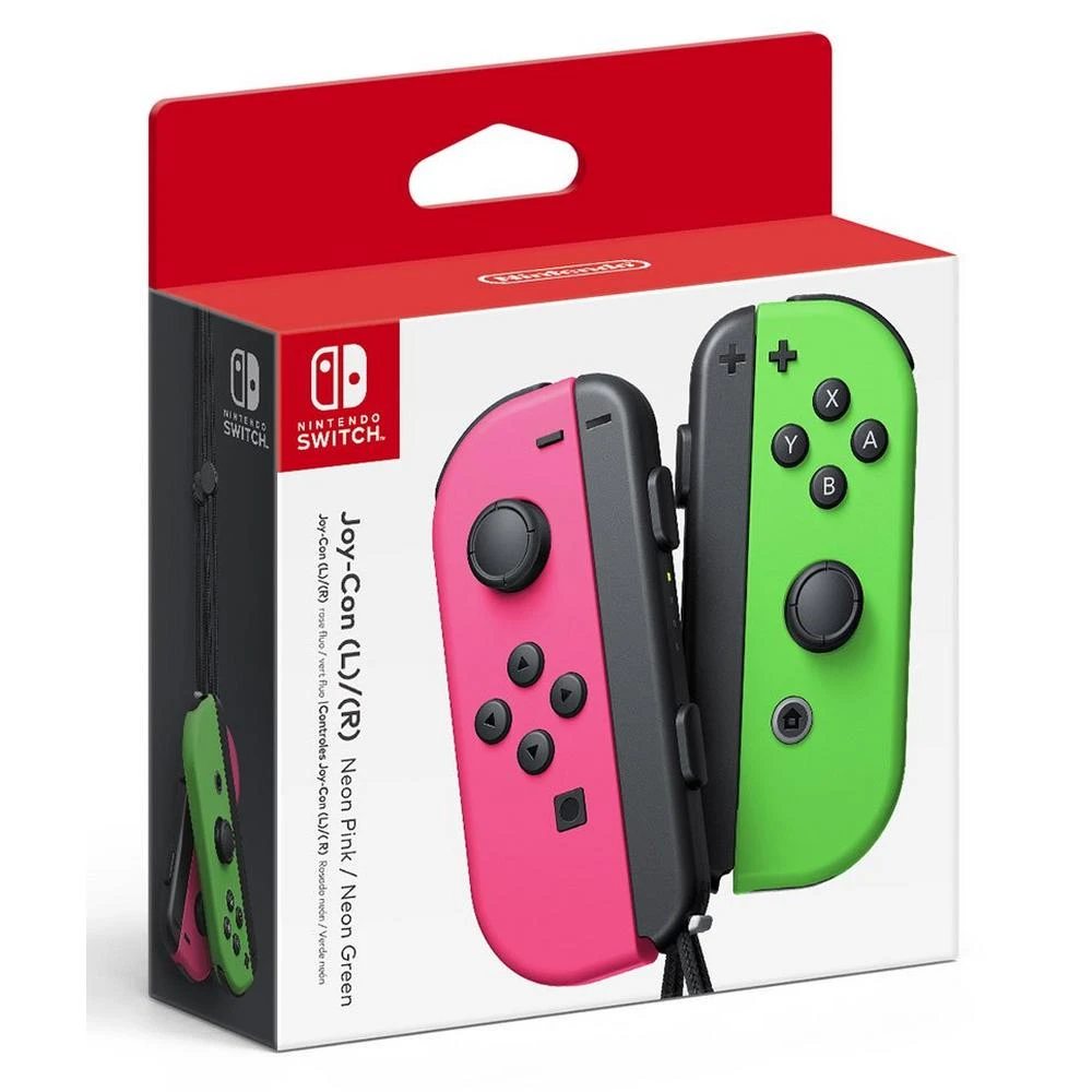 אביזר גיימינג Nintendo זוג שלטים – Nintendo Switch Joy-Con Pair Pink/Neon Green / 45496430795 | 45496430795
