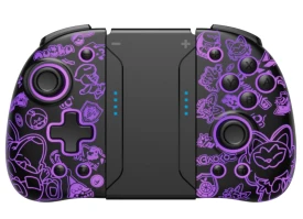 אביזר גיימינג FUNLAB FUNLAB Luminous Wireless Joy-pad Switch - Scarlet Violet / FF02-3 | FF02-3