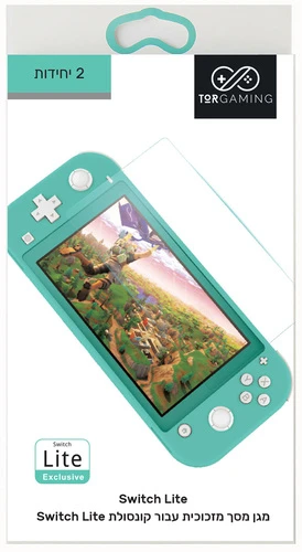 אביזר גיימינג Nintendo זוג מגני מסך לקונסולת Nintendo Switch Lite / TOG1295 | TOG1295